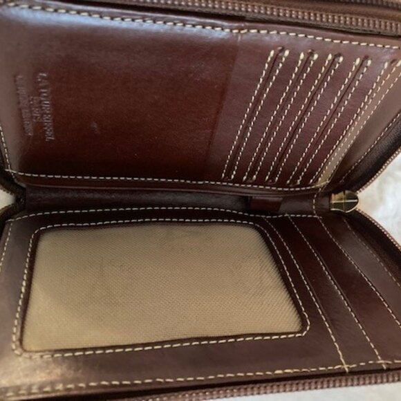 LA TOUR EIFFEL Brand New Authentic 1837 Top Grain Brown Leather Wallet - Picture 3 of 7